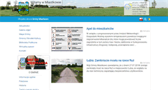 Desktop Screenshot of miastkowo.pl